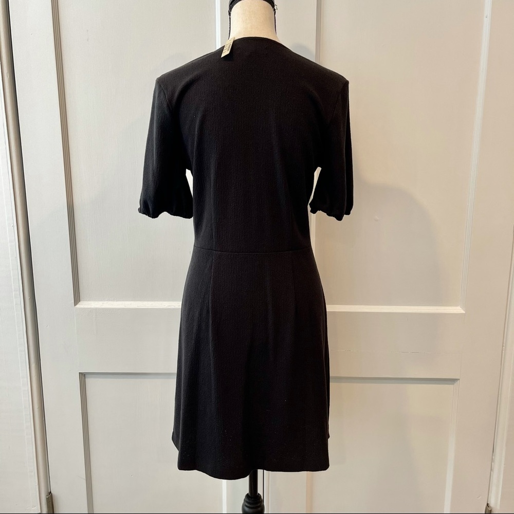 Madewell Cross-Front Button Dress - Picture 9 of 9
